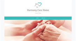 Desktop Screenshot of harmonycarehome.com